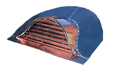 Eyebrow Copper Roof Vent / Dormer Vent