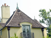 Finial on Tudor House