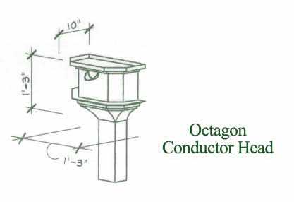 octagon conductor head drawing