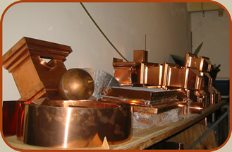 More copper items, Leader Heads, etc