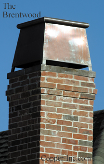 Signature Series Brentwood Copper Chimney Cap