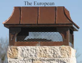 Signature Series European Copper Chimney Cap