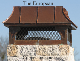 Signature Series European Copper Chimney Cap