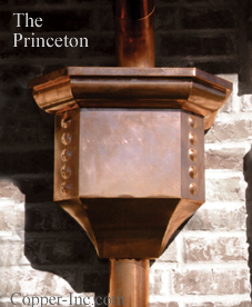 Signature Series Princeton Copper Leader / Conductor Head