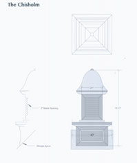 Signature Series Chisholm Copper Cupola Drawing