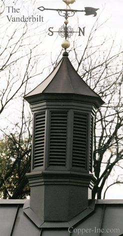 Signature Series Vanderbilt Copper Cupola