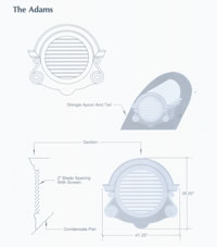 Signature Series Adams Copper Dormer Drawing