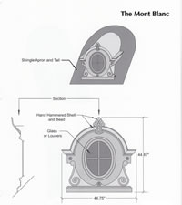 Signature Series Mont Blanc Copper Dormer Drawing
