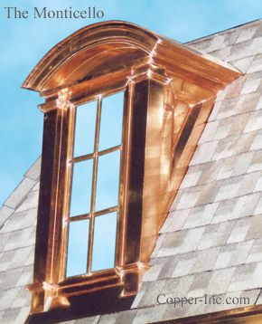 Signature Series Monticello Copper Dormer