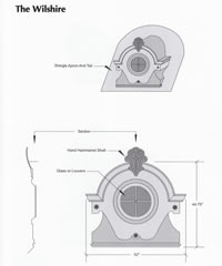 Signature Series Wilshire Copper Dormer Drawing