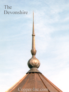 Signature Series Devonshire Copper Finial