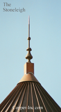 Signature Series Stoneleigh Copper Finial