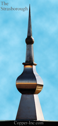 Signature Series Strasborough Copper Finial